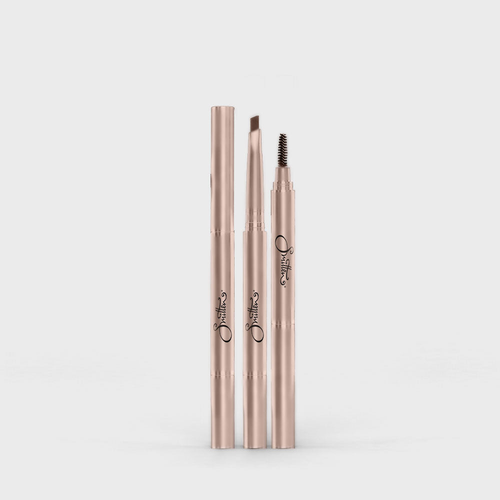 Retractable Brow Pencil With Spoolie Brush